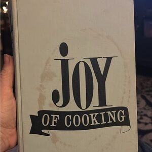 Classic Joy of Cooking Cookbook in Gray